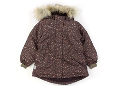 Wheat eggplant buttercups Mathilde winter jacket